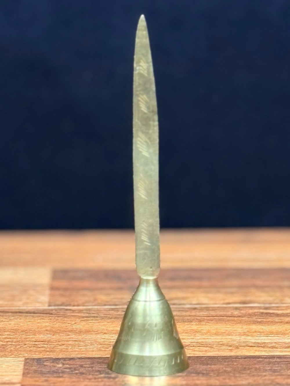 Etched Bell Letter Opener